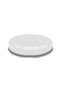 White 63mm Metal Can Lid - 210cc Jar (10 Pieces)
