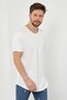 Men's Off-White Dirty Collar Casual T-shirt-tcps001r56s