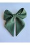 Dark Green Bow Ribbon Buckle / Summer Buckle - 2