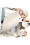 Sink Water and Oil Resistant Plastic Apron Protective Mat with Suction Cup