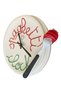 Spagetti Tabağı Duvar Saati / Spaghetti Plate Wall Clock - 3