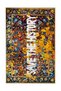 Written Collection Save the Hsitory Written Floral Patterned Modern Decorative Carpet 05 - 4