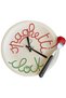 Spagetti Tabağı Duvar Saati / Spaghetti Plate Wall Clock