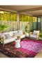 Written Collection Flower Motifs Patterned Creative Modern Decorative Carpet 03 - 3