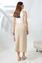 Open Side Tie Linen Skirt - 3