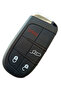 Smart Control Container Compatible for Jeep Compass Renegade - Auto Keychain, 3+1 Keys