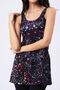Women's Tights Colorful Polka Dot Patterned Dress Swimsuit Black (with Chest Pad) - 4
