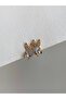 Steel Rose Gold Pearl Rabbit Earrings - No tarnishing