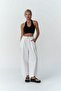 Gael White Loose Trousers