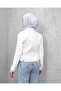 Short Denim Jacket - White - 3