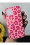 Pink Leopard Patterned Launch Case Compatible with iPhone 12 / 12 Pro - 3