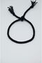 Men's Black Friendship Bracelet, Handmade Friendship Bracelet - Adjustable and Durable - 3