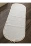 Linen Kumaş Dantelli Runner - 2