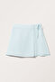 Mon 123803500324 Model Blue Mini Skirt - 5