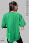 Unisex Crew Neck Motor Double Printed Cotton Oversize Short Sleeve T-Shirt - 3