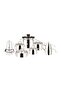 New Zeyna Induction Base 7 Lt Pressure Cooker 17 Piece Steel Dowry Set - 2