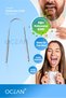 Tongue Cleaner Metal Hygienic Stainless Steel Tongue Scraper