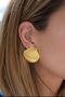 Sea Shell Gold Earrings - 2