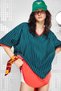 Dark Green Orange Tunic 15280 - 6