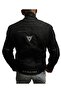 Men's Black Dynamic Motorcycle Jacket Four Seasons (Check the Sizes Are True to the Size, Please Buy One Size up) - 3