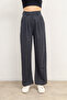 Women's Pleated High Waist Palazzo Pants - 5