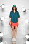 Dark Green Orange Tunic 15280 - 2