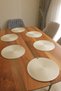 1 Piece Cream Jute Plate / American Service Lux Presentation Plate Mat
