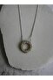 Steel Zircon Stone Xoxo Necklace