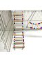 Sultan parrot parakeet 3-piece toy set with ladder, gondola, swing, and single swing - 3