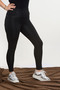 Black Firming/Lifting Women's Tights with Pockets - 3