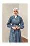 Viscose Patterned Belted Dress - 2