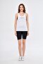 Sports Tank Black Brooklyn Printed White Color Fabric - 2