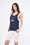 Sports Tank Spirit Printed Navy Blue Color Cappa Fabric - 5
