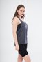 Sports Tank Anthracite Color Jordon Printed - 3