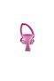 3025-23Y Women's Two-Row Strappy Goblet Heeled Slippers Fuchsia - 4