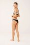 U.S. Polo Assn. 66275 Women's 3-Piece Brazilian Slip-Black&White&Tan - 6