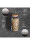 4-Piece Glass Jar Storage Container with Wooden Lid 1300ml - 2