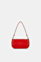 Red Baguette Bag - 3