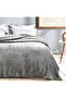 Modern Line 3 Piece Blanket Bedspread-a.grey