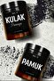 2-Piece Organizer Cotton and Cotton Jar Mica Plastic Black Series