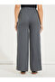 Solid Wide Leg Joggers with Drawstrings - 4