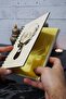 دفتر ملاحظات مخطط بغطاء خشبي على شكل غزال - جدول الأعمال/دفتر المدرسة (A5 - 120 صفحة) - 2