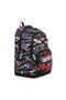 CAR Patterned TRIPLE BOYS PRIMARY SCHOOL School Bag SET (BAG THERMAL LUNCH BAG PEN HOLDER) - 6