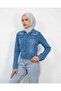 سترة قصيرة من الدنيم - 5