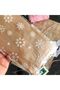 Transparent Bag 10X20 cm 10 Pieces Snowflake Pattern Adhesive Gift Bag Christmas Gift - 2