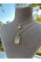 Women's Gold the Star Tarot Necklace Set