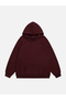 Unisex Kinder World Printed Hooded Fleece Oversize Sweatshirt - 2