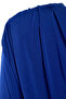 Blue Padded Double Breasted Closure Snap Fastener Knitted Body Tbbaw23Cs00014 - 5