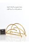 Ahenk Model Gold Stainless Filled Iron Luxury Napkin Holder Presentation Kitchen Decoration Tableware