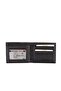 Black Leather Men's Wallet 619 -2 - 3